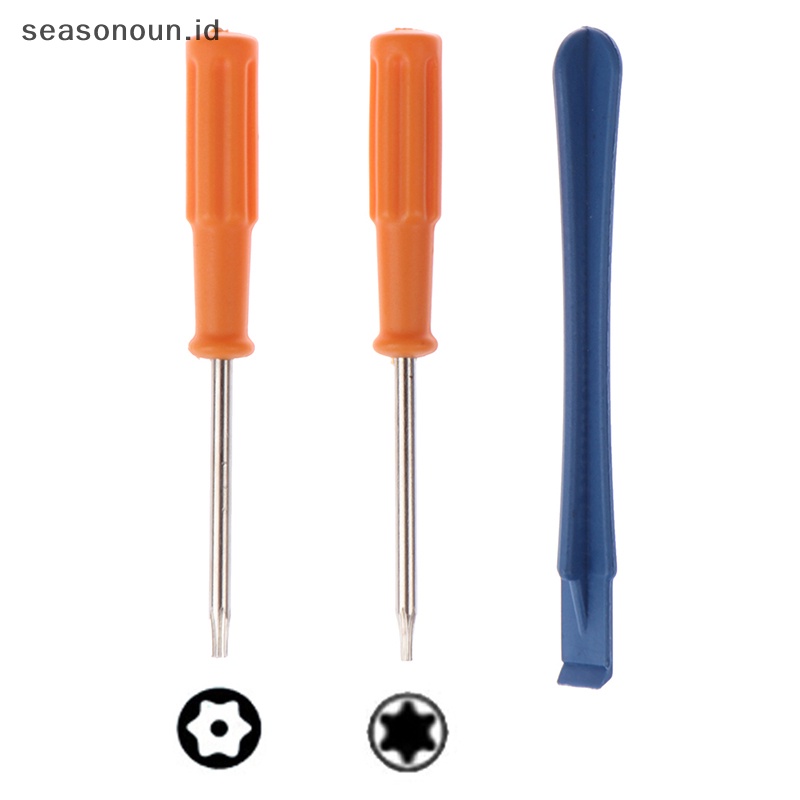 Seasonoun 3pcs/set Controller Pembuka Obeng tool kit t8 t6 Untuk XBOX ONE.