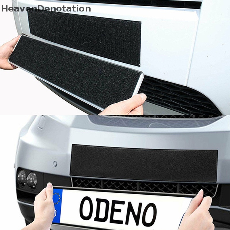 [HeavenDenotation] 1pasang Holder Plat Lisensi Perekat Tanpa Bingkai Holder Plat Nomor Untuk Kendaraan HDV