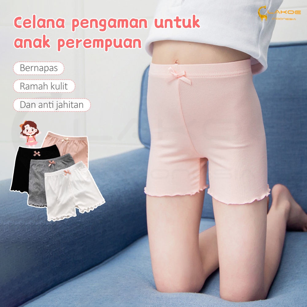 Lakoe Celana Dalam Short Pendek/Celana Boxer/Perempuan Undershorts anak/Cewek Baju Boxer Anak 1 - 16 tahun