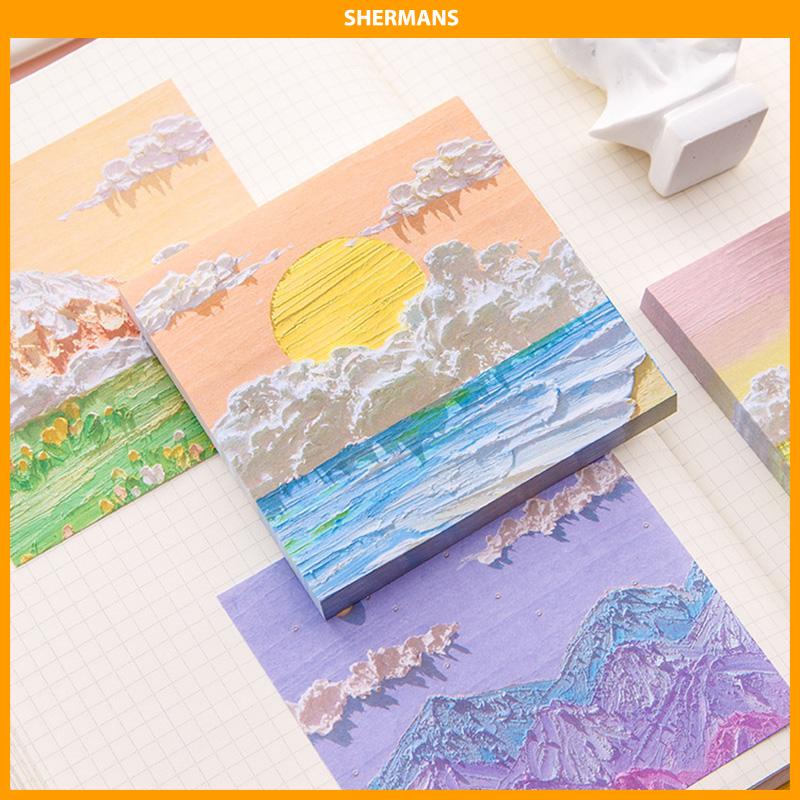 

[Ready Stock❤️]3D Stiker kenyamanan melukis minyak sherman