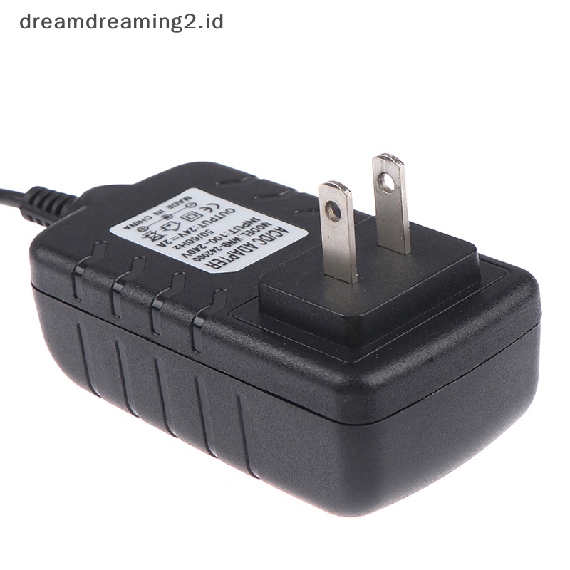 (drea) 1pc Adaptor Power Supply 24V 2A Untuk Lampu LED UV Pengering Kuku Nail Art Tools//