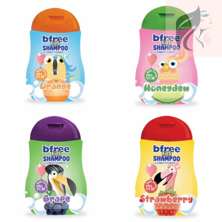 Bfree Kids SHAMPOO + CONDITIONER 200ml/Sampo Anak Anak Penumbuh Rambut/Sampo Anak Kecil/sampo kondi 