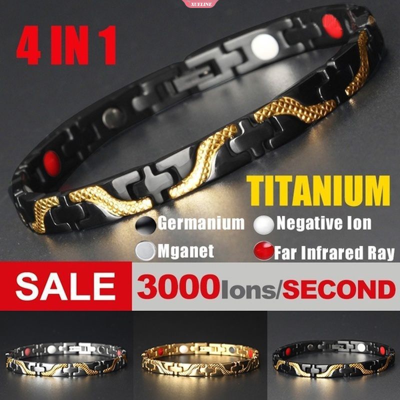 Gelang Magnet Penurunan Berat Badan Magnet Energi Perhiasan Wanita Terapi Magnet Kesehatan Magnetic Wellness Motif Naga Gelang Pria [ZXL]