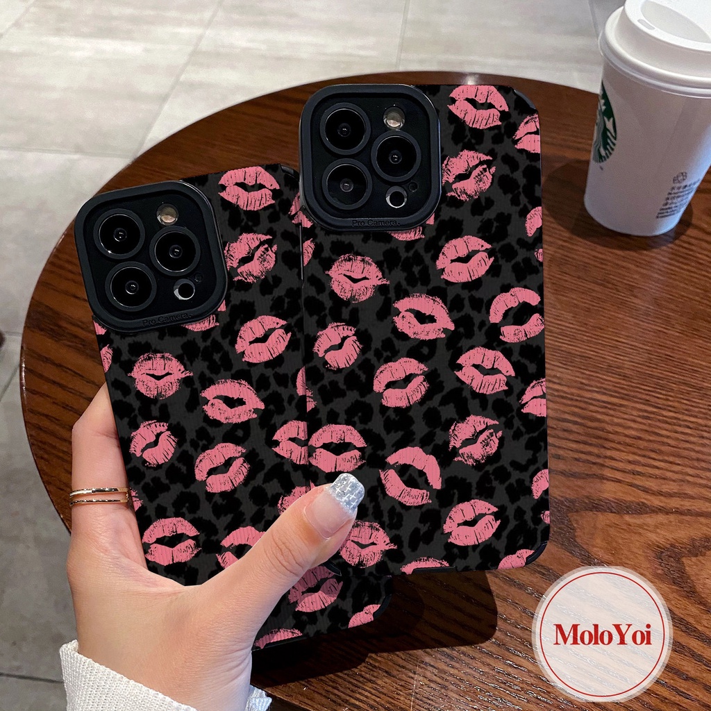 Casing Ponsel Silikon Tahan Guncangan Tekstur Kulit Mewah Untuk IPhone XR XS X Max8 7 Plus 11 12 14 13 Pro Max 7Plus Retro Vintage Motif Leopard Lembut Penuh Lip Cover