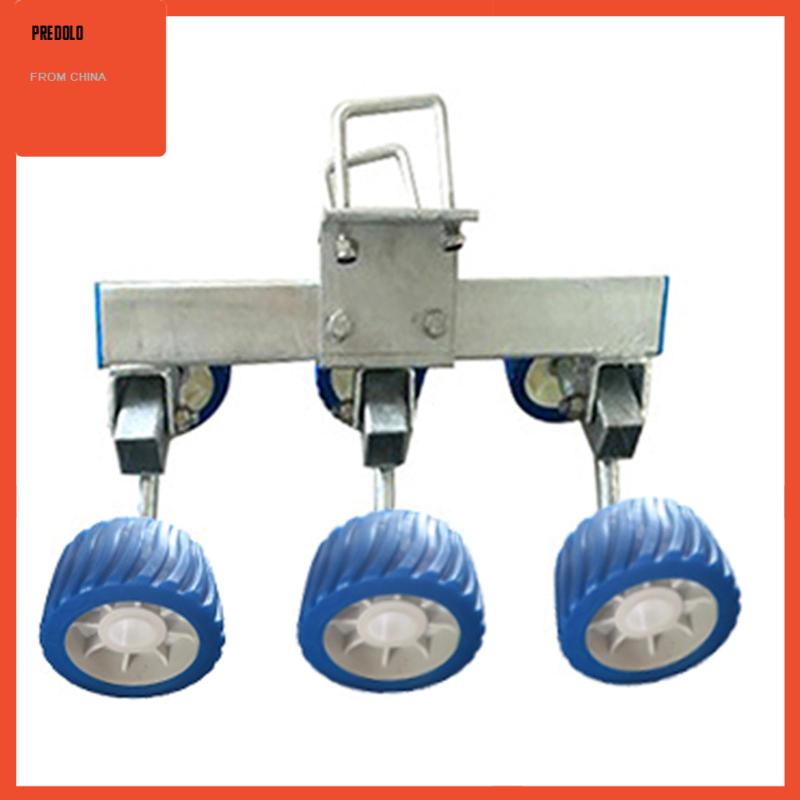 [Predolo] Heavy-duty Trailer Roller Marine Boat Ribbed Wobble Roller Hardware Baru