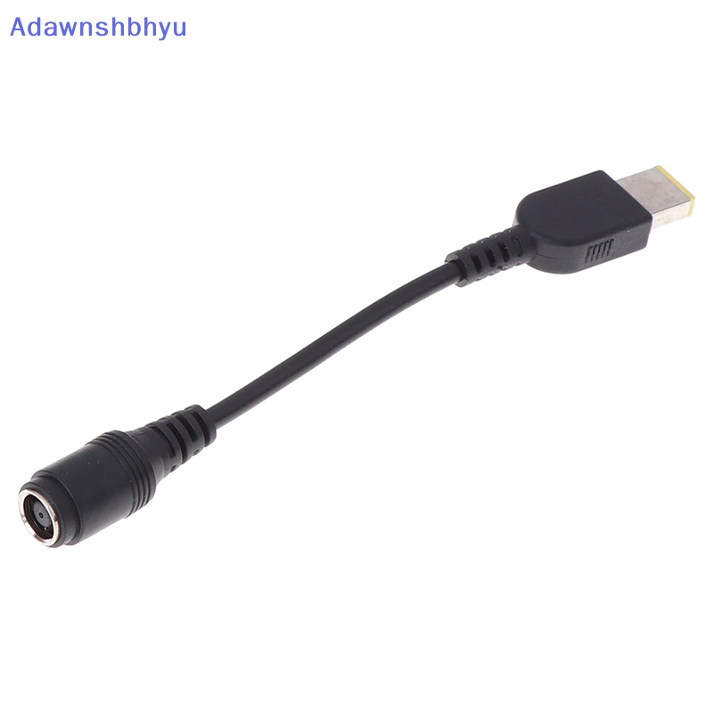 Adhyu 7.9 * 5.5 Round Jack to Square Plug End Adapter Converter Kabel Untuk Lenovo IBM ID