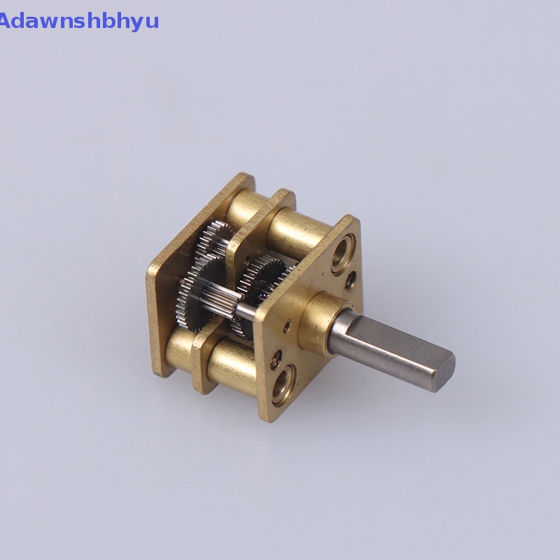 Adhyu 2pcs All metal gear reducer N20 reducer gearbox Bagian Motor N20 Geared Motor ID