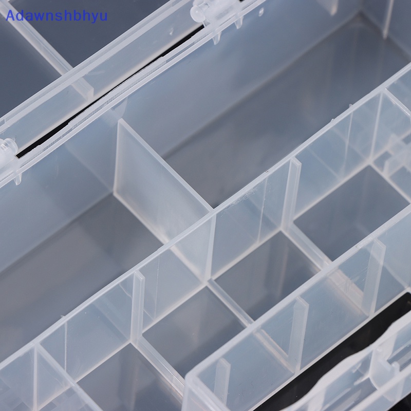 Adhyu Kotak Plastik Storage Case Holder Organizer Untuk AA AAA C D 9V ID