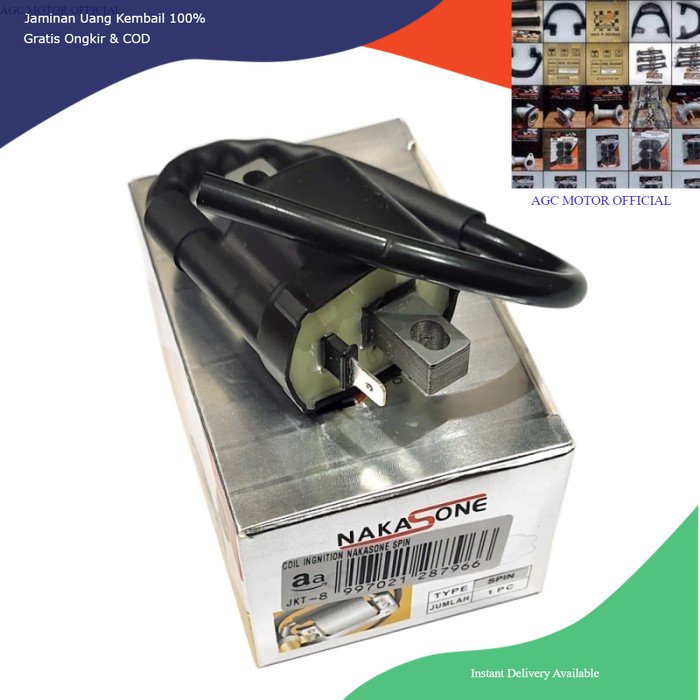 AGC Koil Kuil Coil Ignition Motor Suzuki SPIN Standar Ingnition Nakasone