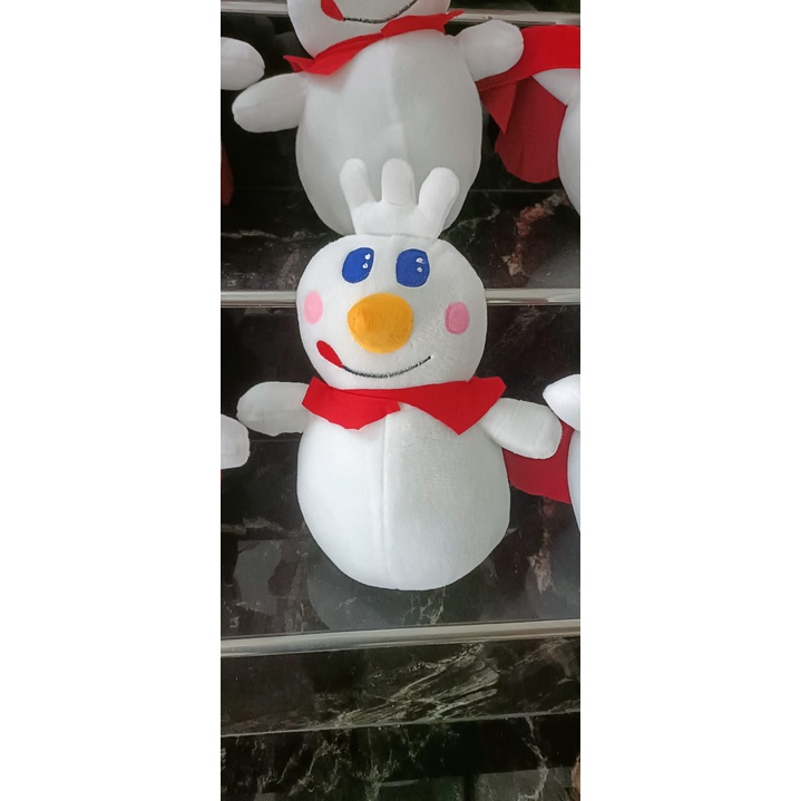 BOP BONEKA MIXUE VIRAL UKURAN JUMBO 39-40CM + LAMPU LED BAHAN LEMBUT PUTIH SUCI CANTIK BERSERI