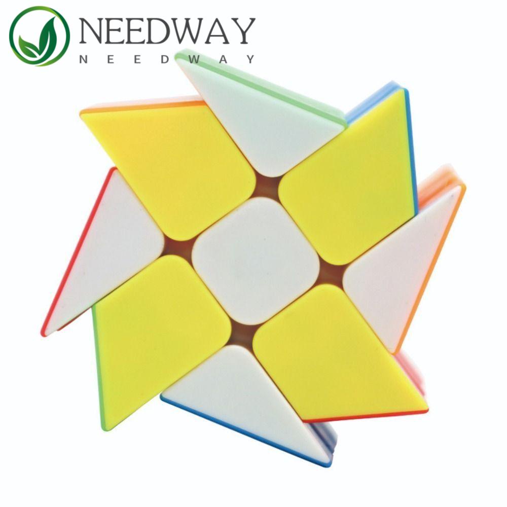 Needway  Kubus Magic 1pc Edukasi Puzzle Game Intelligence Game Puzzle Otak Rotating Disk