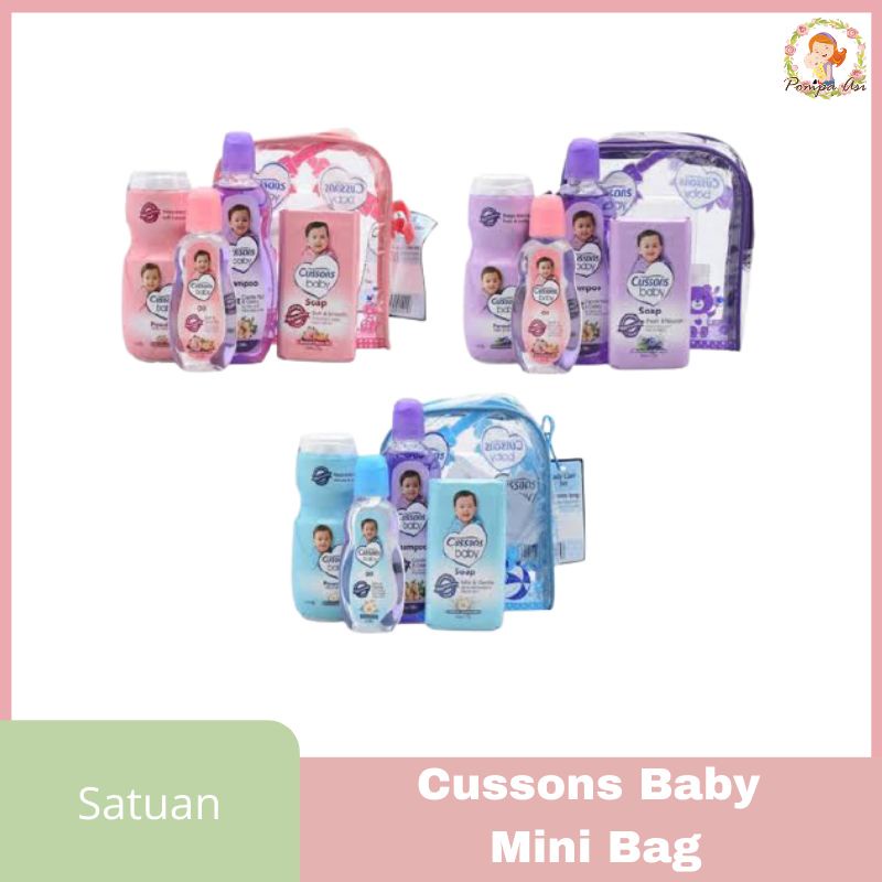 Gift Set Cussons Baby Mini Bag Kado Perlengkapan Mandi Tubuh Bayi By Mallpompaasi