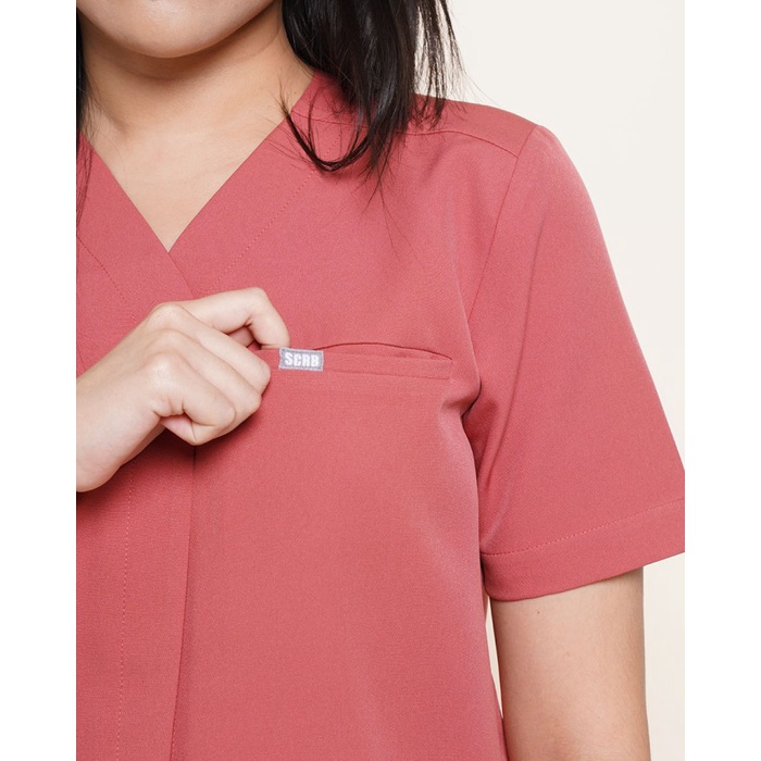 SCRB - Medical Scrubs / Baju OK / Baju Jaga / Baju Medis - Nova Top