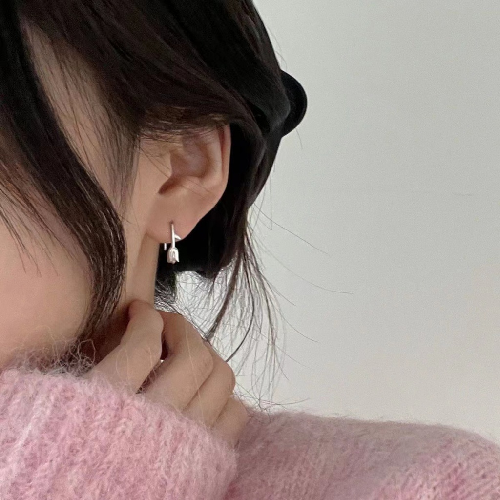 Anting Kait Bunga Tulip Fashion