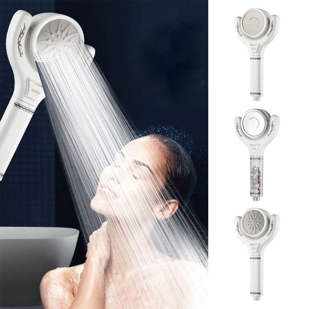 Populer Kepala Shower Portable Dengan Filter Karbon Filter Saringan Showerhead Shower Mandi Kepala