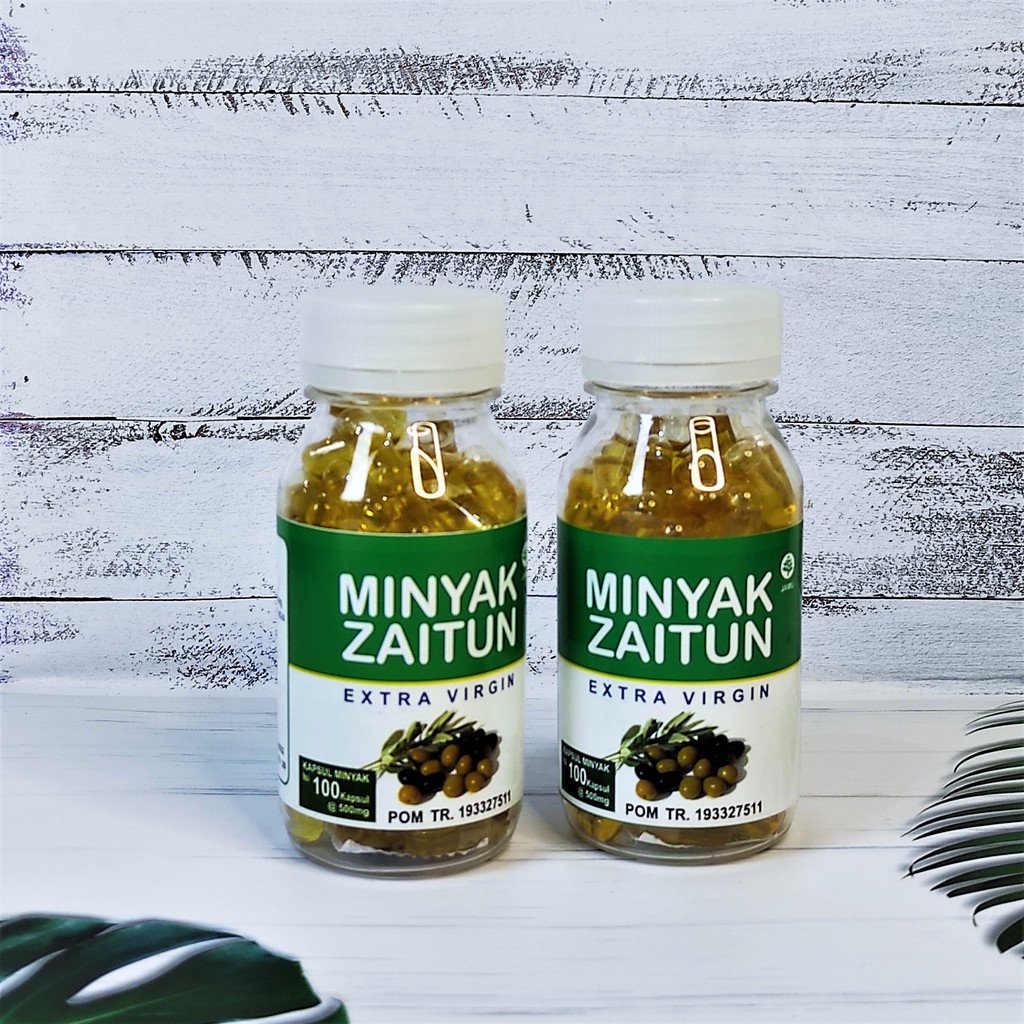 MINYAK ZAITUN EXTRA VIRGIN ASY-SYIFA 100 kapsul Marwaa.store