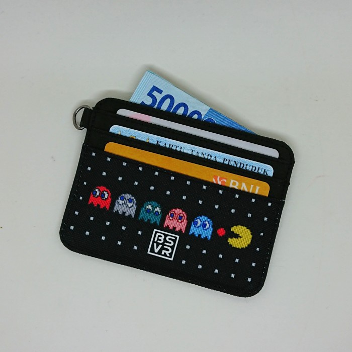 

✨BESTSELLER✨ - dompet kartu slim - card wallet - simple wallet kain cordura BSVRSW09- 1.2.23
