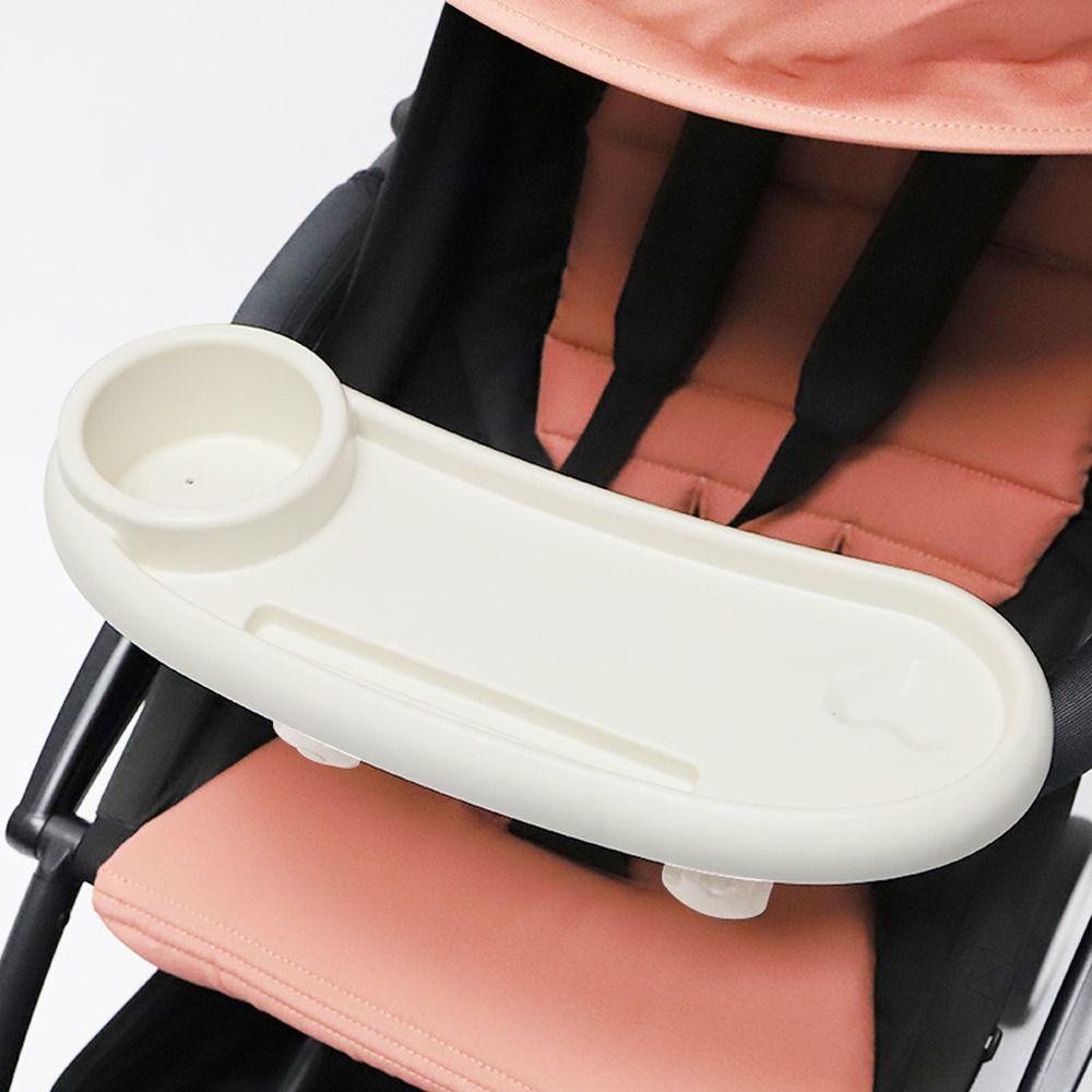 REBUY Rebuy Baby Stroller Meja Makan Serbaguna Multi Fungsi ABS Universal Removable Perlengkapan Makan Bayi Keranjang Pram Snack Tray