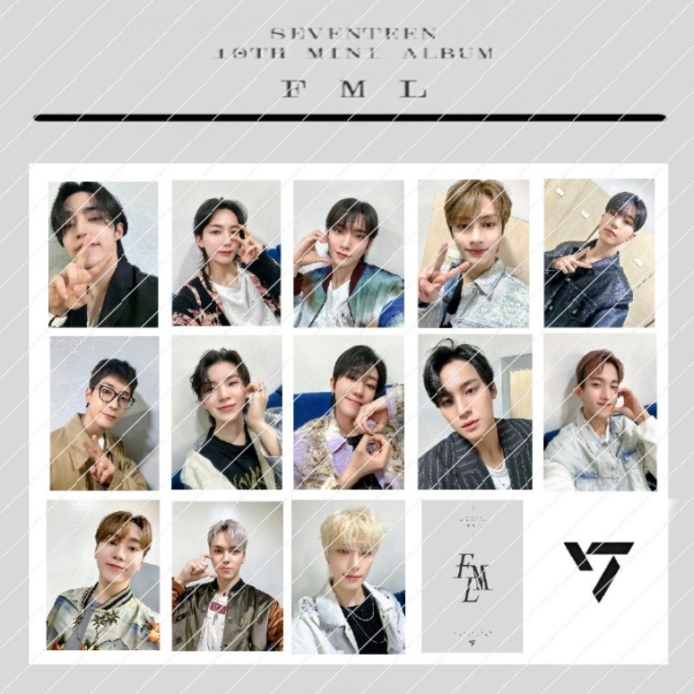 13pcs/set SEVENTEEN Album FML DREAM Photocards Power of Love Kartu Lomo CARAT LAND ID CARD Kpop Postcards Koleksi Spesial