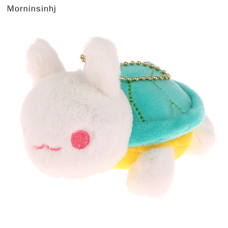 Mornin Turtle Rabbit Plush Stuffed Doll Lembut Mewah Mainan Gantungan Kunci Tas Liontin Anak Hadiah id