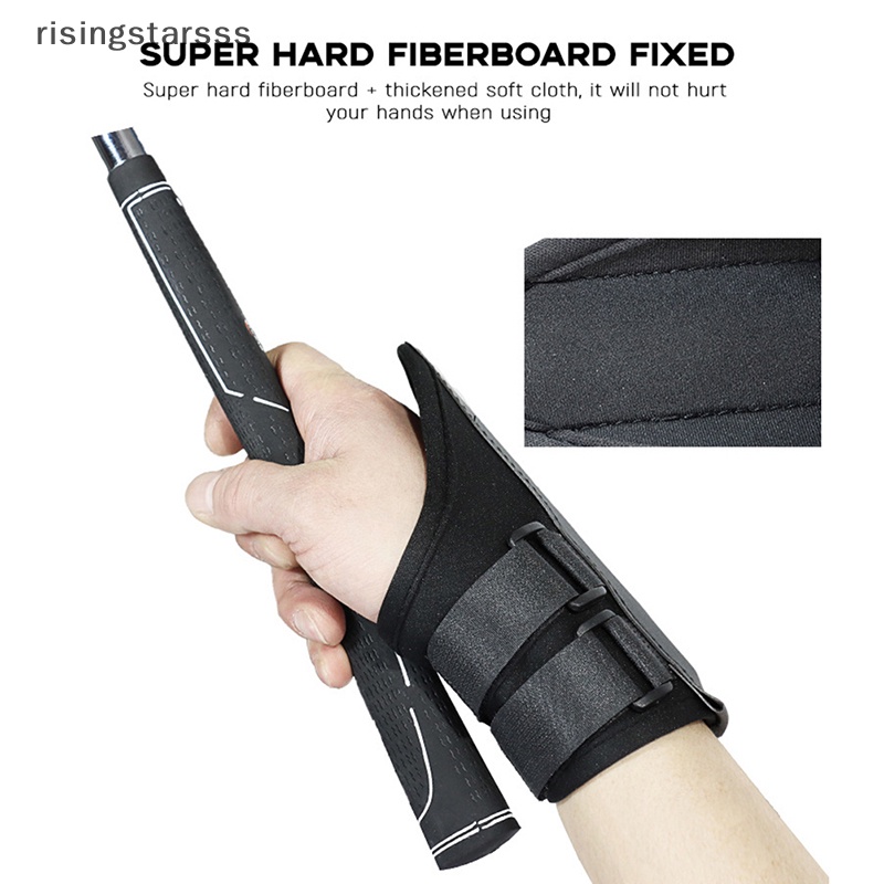 Rsid Span-new Golf Swing Trainer Training Aksesoris Korektor Pergelangan Tangan Band Fixing Strap Guide Jelly