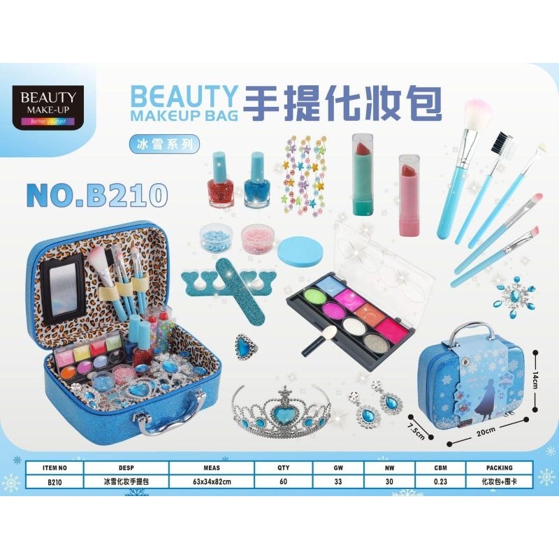 MAINAN MAKE UP ANAK PEREMPUAN MAINAN SET ANAK PEREMPUAN GIRL PRETEND PLAY MAKE UP  BLACK PINK MAINAN SET ANAK PEREMPUAN