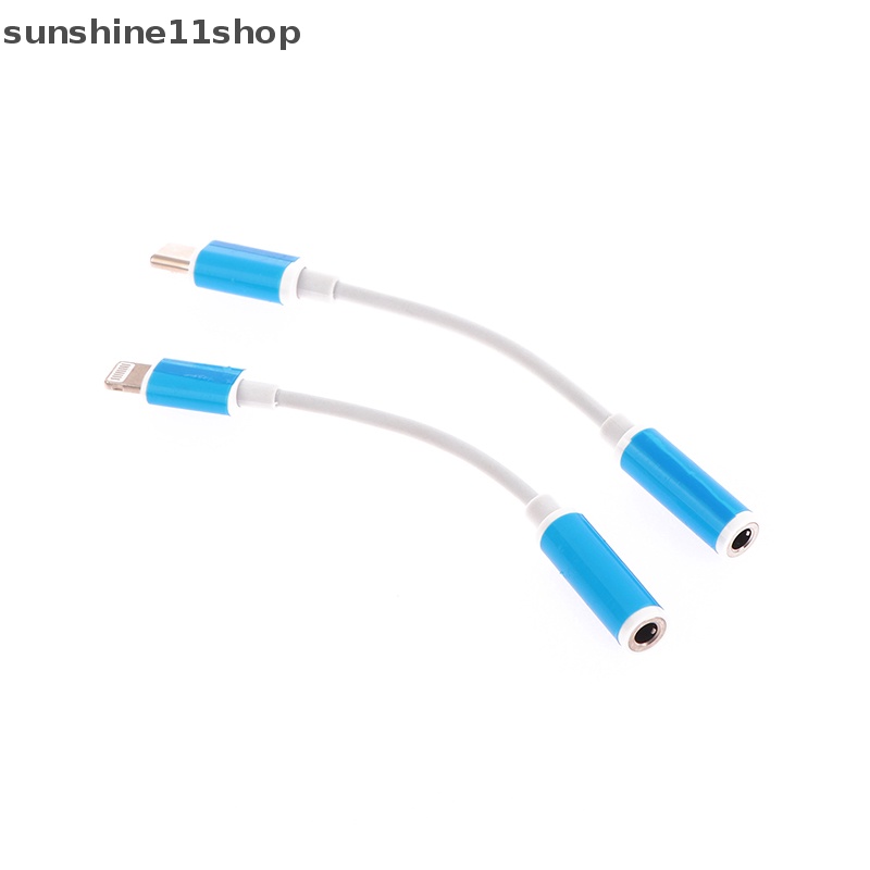 Sho Jack Kabel Adapter Audio Untuk Headphone Huawei Apple Lighg/USB C Ke 3.5mm N