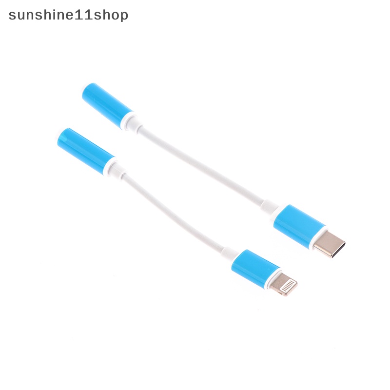 Sho Jack Kabel Adapter Audio Untuk Headphone Huawei Apple Lighg/USB C Ke 3.5mm N