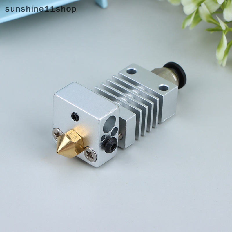 Sho 1Pc All Metal Hotend - Penahan Panas Titanium, Nozzle.4Mm, Coupler Pneumatic N