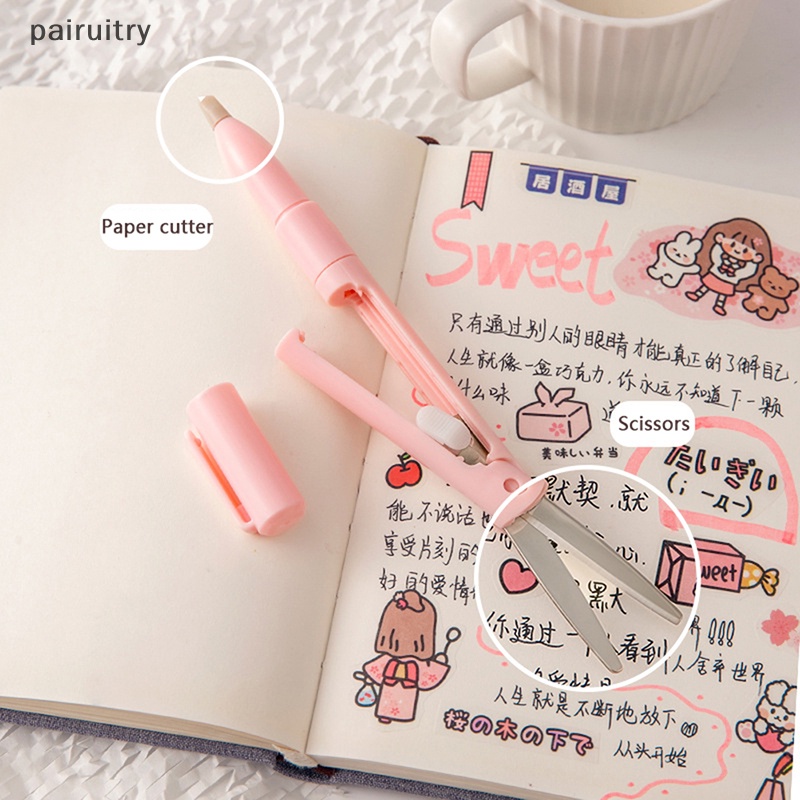 Prt Creative Portable Multi Fungsi Art Tool Kit Gunting Pensil Serbaguna PRT