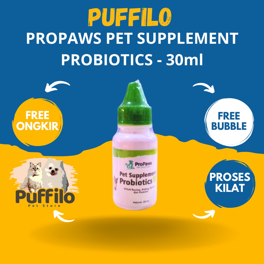 PROPAWS PET SUPPLEMENT PROBIOTICS 30ml