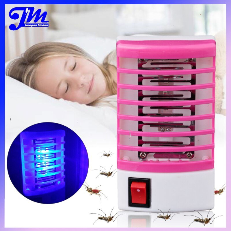 Alat Pengusir Nyamuk Alat Perangkap Nyamuk Lampu LED anti nyamuk MOSQUITO LAMP Pengusir Nyamuk Peran