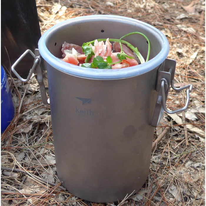 Keith Titanium Ti6300 Alat Masak Camping Cooking Set Ultralight