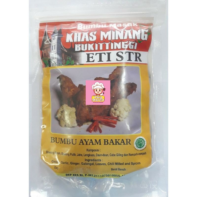 

Sale BUMBU AYAM BAKAR ENAK KHAS BUKITTINGGI ETI STR