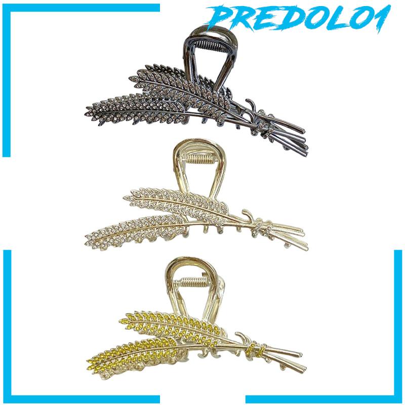 [Predolo1] Alloy Hair Hair Jaw Clip Curly Hair Penjepit Rambut Klip Rambut