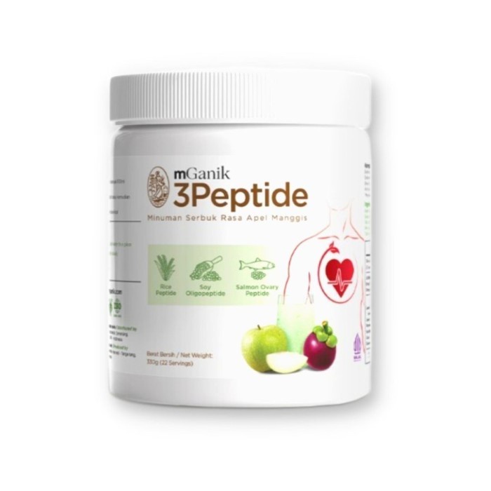 mGanik 3Peptide Suplemen Kesehatan Jantung 330gr