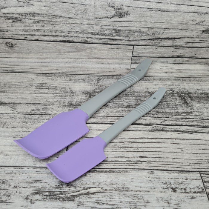 small silicone spatula scraper ujung lengkung/spatula scraper