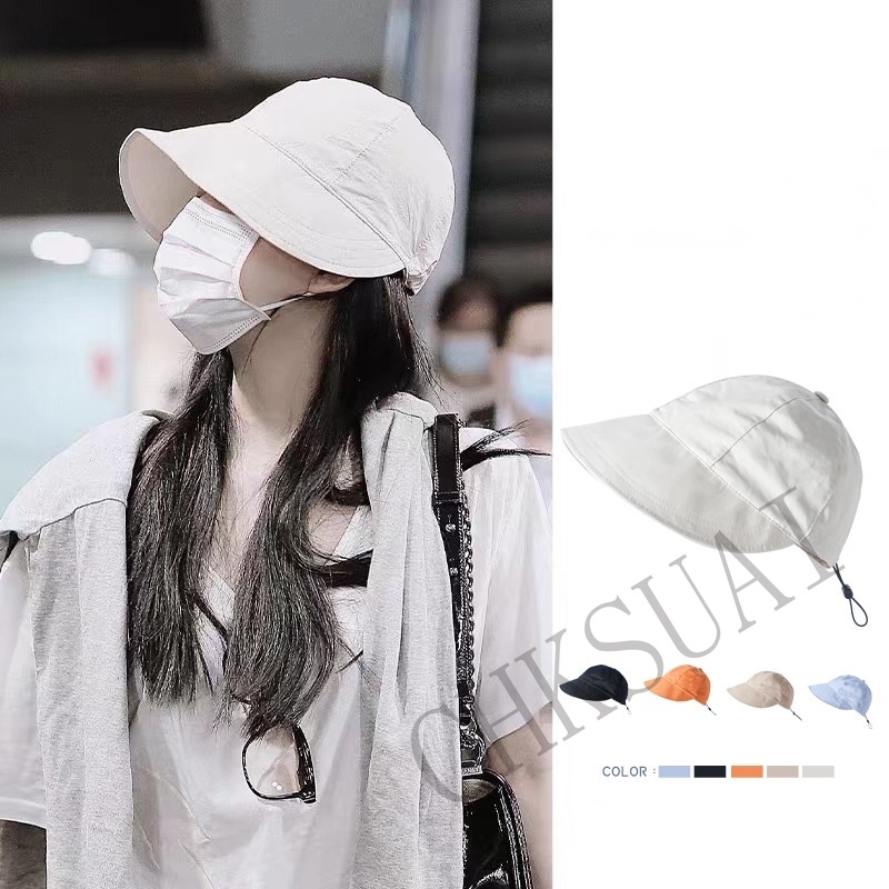 Topi Matahari Breathable Elastis Quick Dry Adjustable Untuk Musim Panas