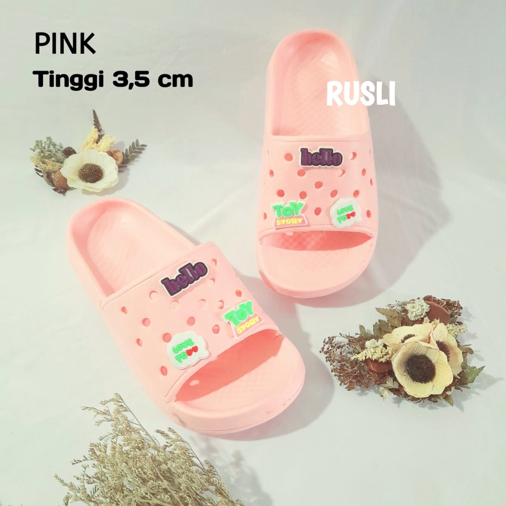 Sandal Santai Wanita Sweet Kokop Tebal Balacca 061L