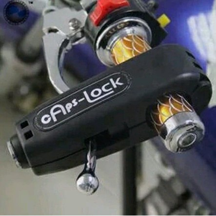 Capslock Kunci Motor Anti Maling Griplock Gembok Pengaman Stang Motor  Caps Cap Lock Caplok Caplock Grip