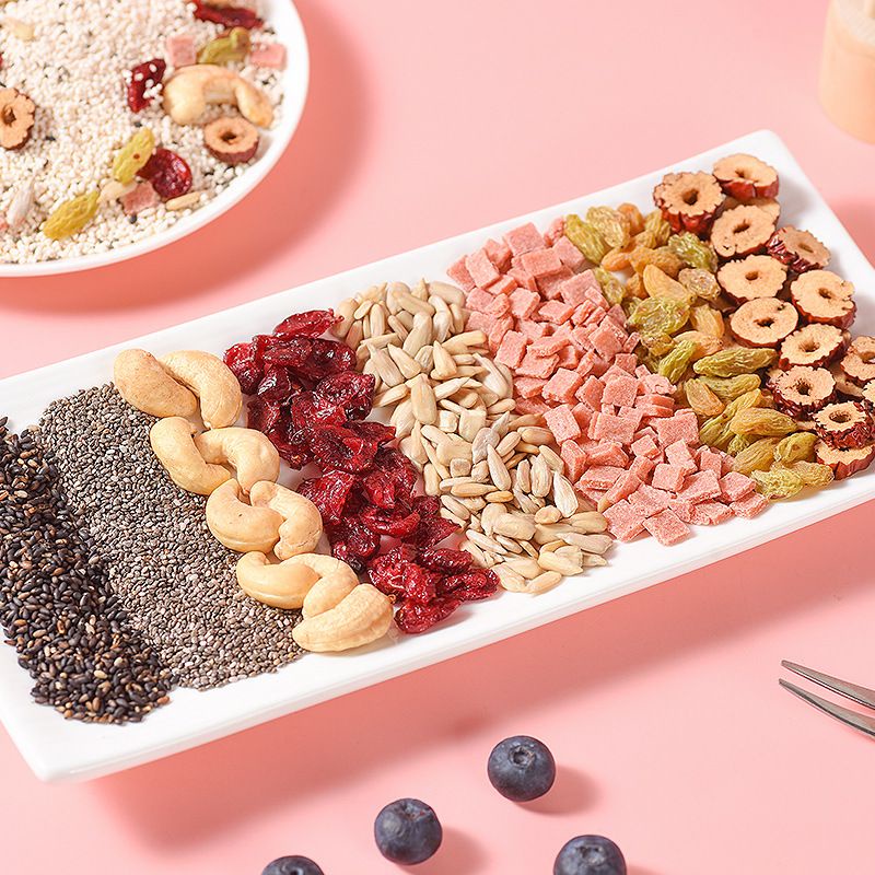 

Bubuk Akar Teratai Sarapan Sehat . MZK Ou Fen White Fungus Nut Root Powder