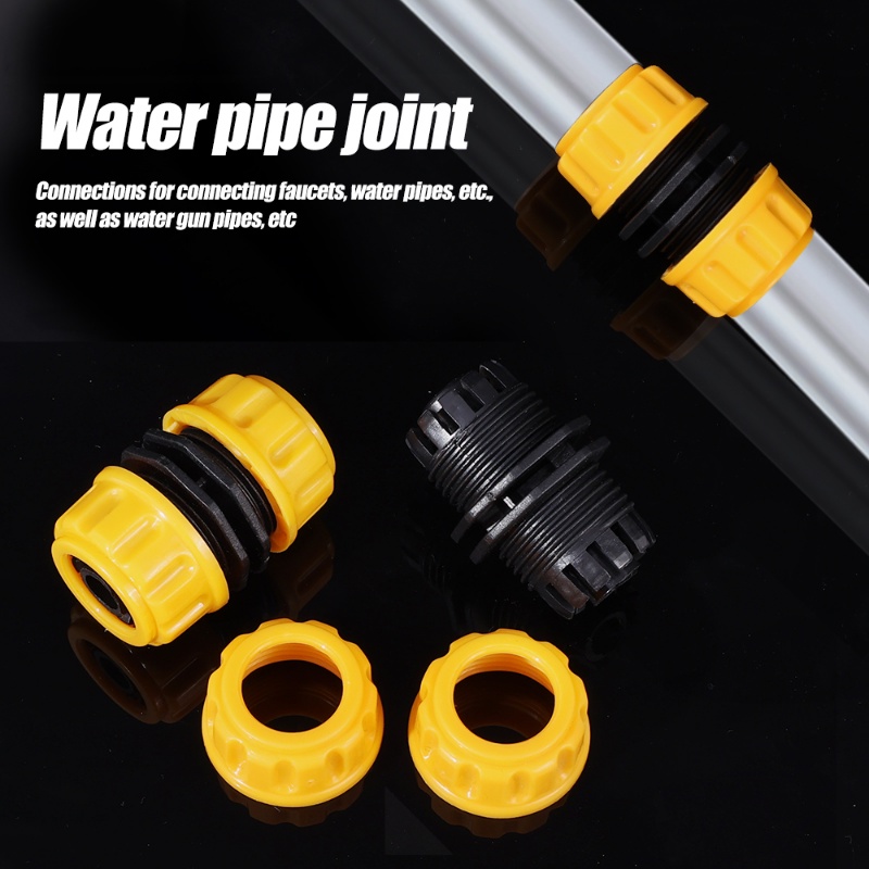 Garden Joiner Mender Extend Repair Adapter Coupler Konektor Perbaikan Tahan Lama Alat Penyambung Pipa Selang Ekonomis Alat Siram Pipe Repair Menders Hose Connector