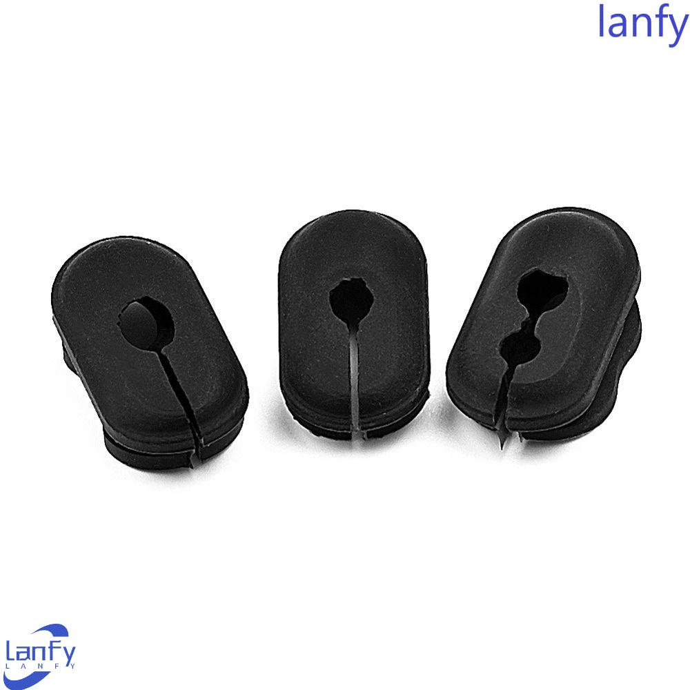 Lanfy Aksesoris Plug Debu Skuter 3 Pcs Port Rem Disegel Tiang Silikon Lengan Charging Port Cover Untuk Ninebot Max G30