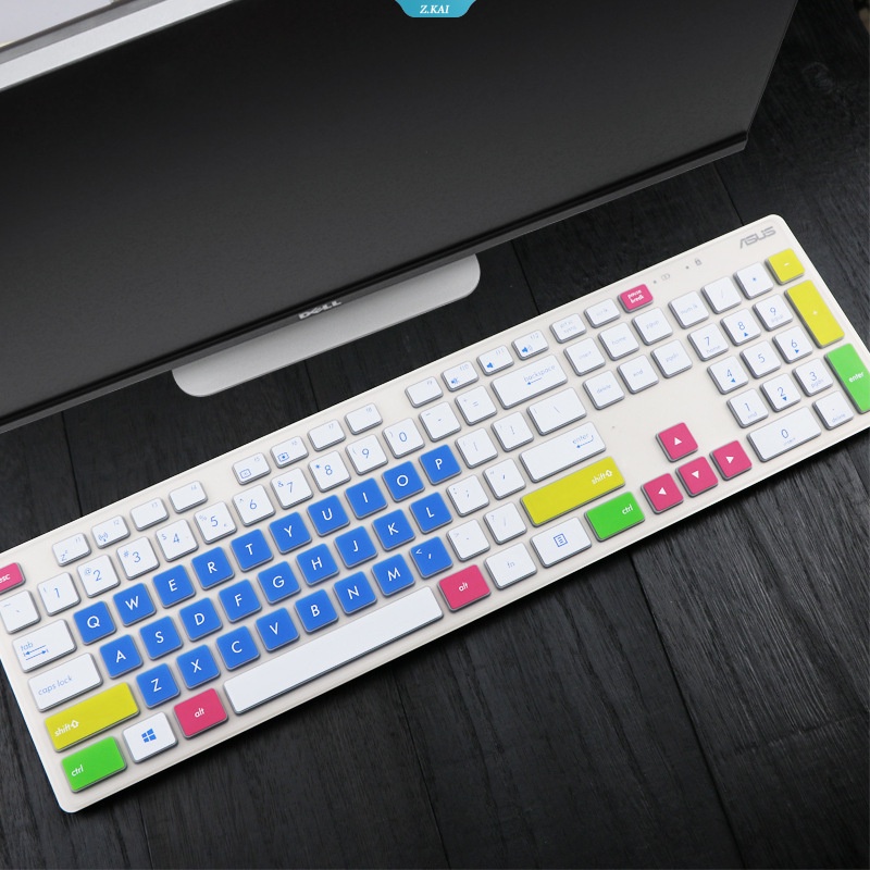 Cover Keyboard Komputer Untuk ASUS 23.8 Inch V241ICGK Komputer Desktop V4000 Penutup Debu MD-51 Silikon Pelindung Kulit Keyboard Film TPU Clear Cover Pelindung [ZK]