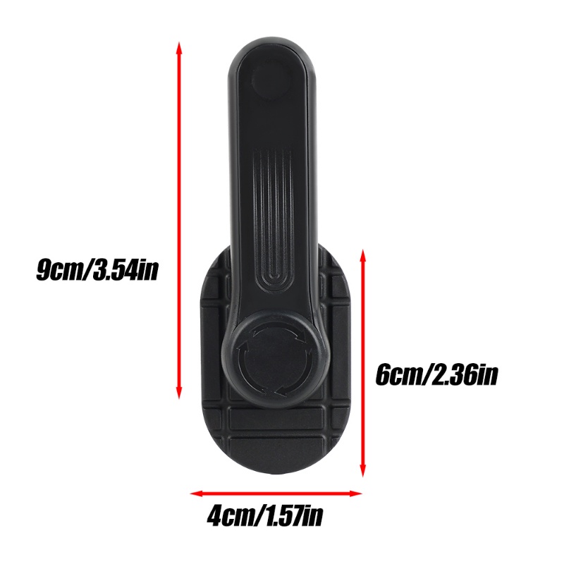 Universal Car Screen Phone Holder Base 17MM Kepala Bola Self-Adhesive Mount Bracket Screen 360derajat Rotatable Stand Aksesoris Otomatis