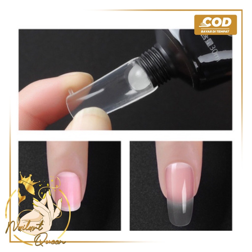 CHARZIEG POLYGEL ACRYLIC GEL 15ml / ACRYL GEL Poly Gel Nail extention / Gel Extension Kuku 15ml
