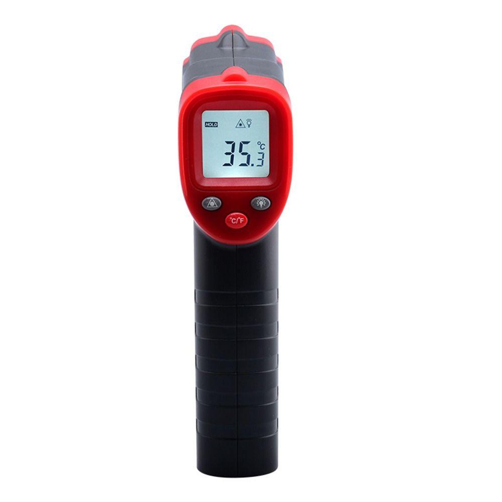 TOP Termometer Infrared Digital Industrial Kulkas Pizza Oven Handheld Adjustable Bukan Untuk Manusia -58°F~1022°F (-50°C~550°C)