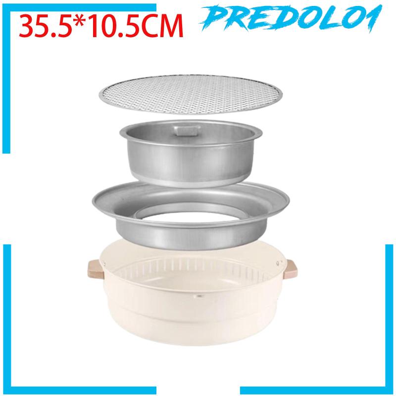 [Predolo1] Panggangan Portable Tungku Barbekyu Api Rumah Tangga Untuk BBQ Hiking Outdoor Indoor
