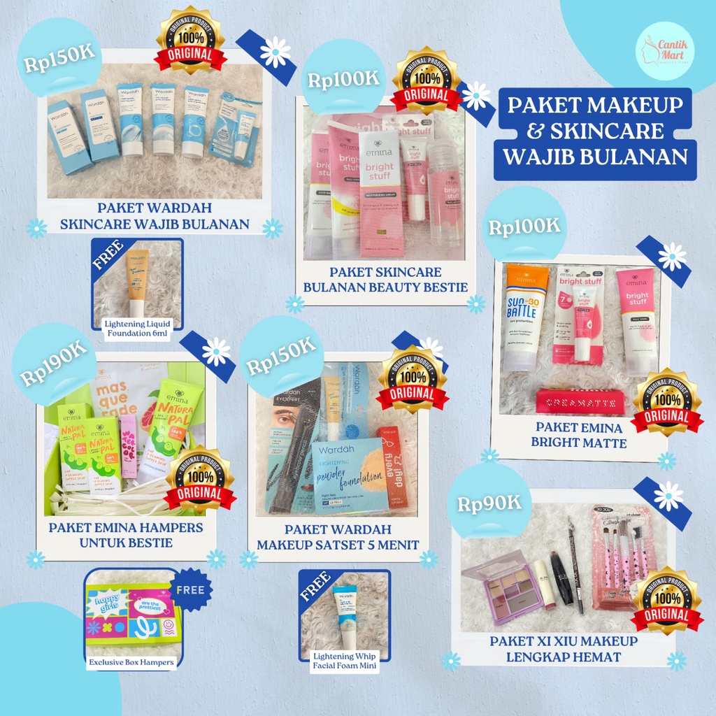 Skincare Wajib Bulanan GK