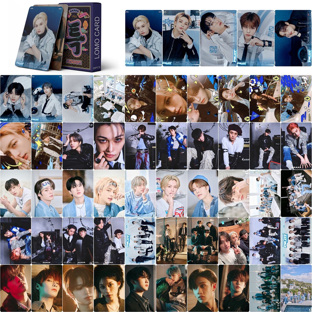 55pcs /box STRAY KIDS 5-STAR Photocards TOPLINE S-CLASS Kartu Lomo Straykis 3rd Album Kpop Postcards